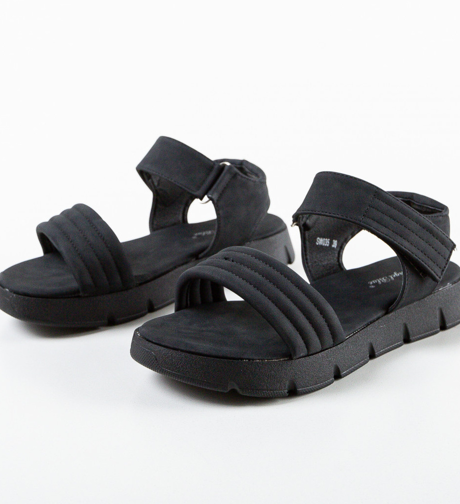 Sandale Dama Ropre Negre - Eleganță și Confort - imagine 6