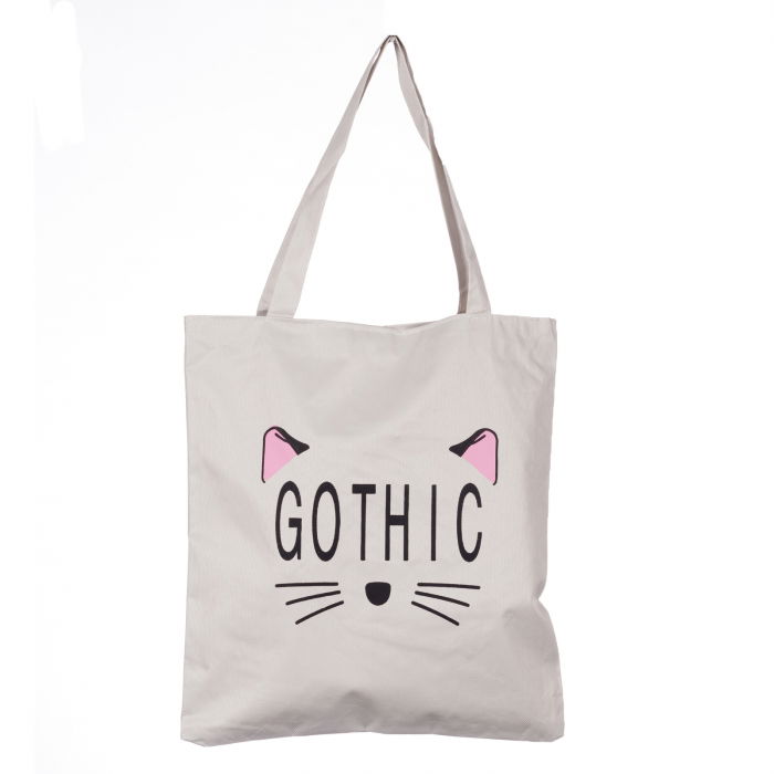 Geanta Shopika Pisica Gothic - Stil Unic