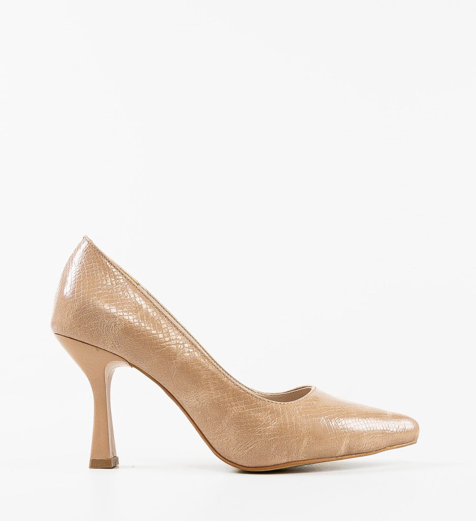 Pantofi Pewe Nude - Eleganță și confort - imagine 6