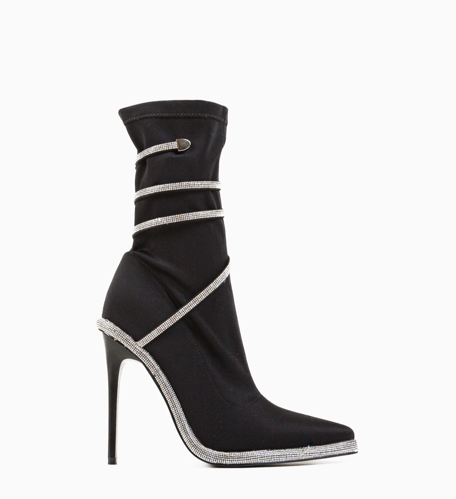 Botine Marijn Negre - Eleganță și Confort - imagine 4