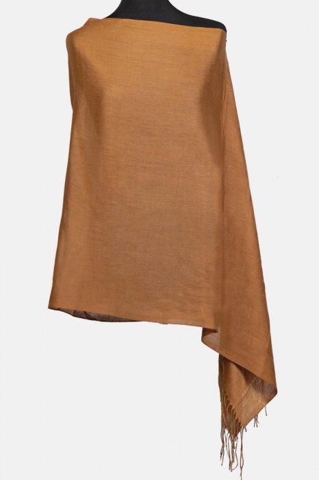 Eșarfă Cappuccino Shopika | Cashmere Subțire Elegantă