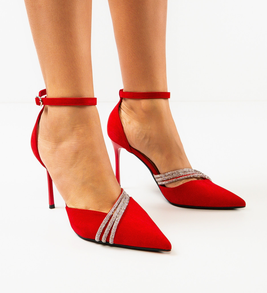 Pantofi Jagger Rosii - Eleganță Asigurată