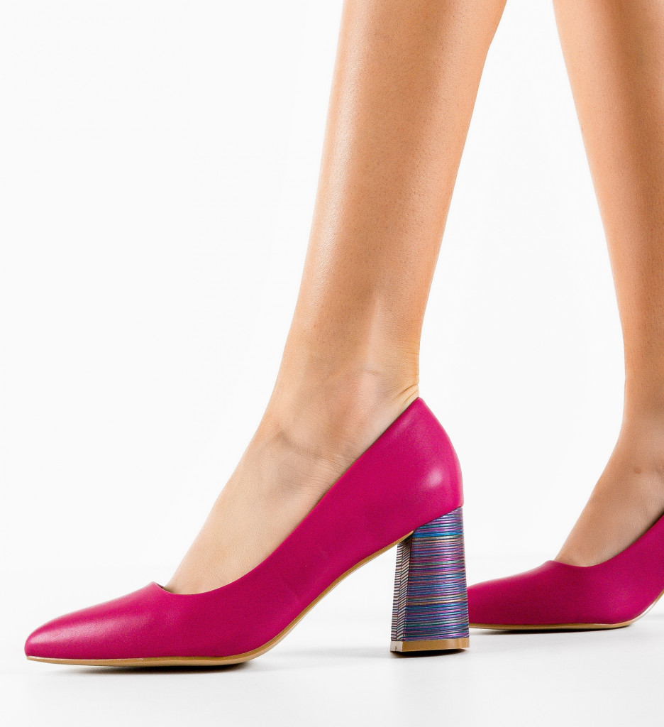 Pantofi Tuka Fuchsia - Eleganță și Stil