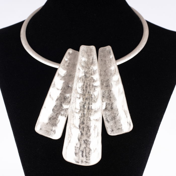 Colier rigid geometric Shopika - Design elegant - imagine 1