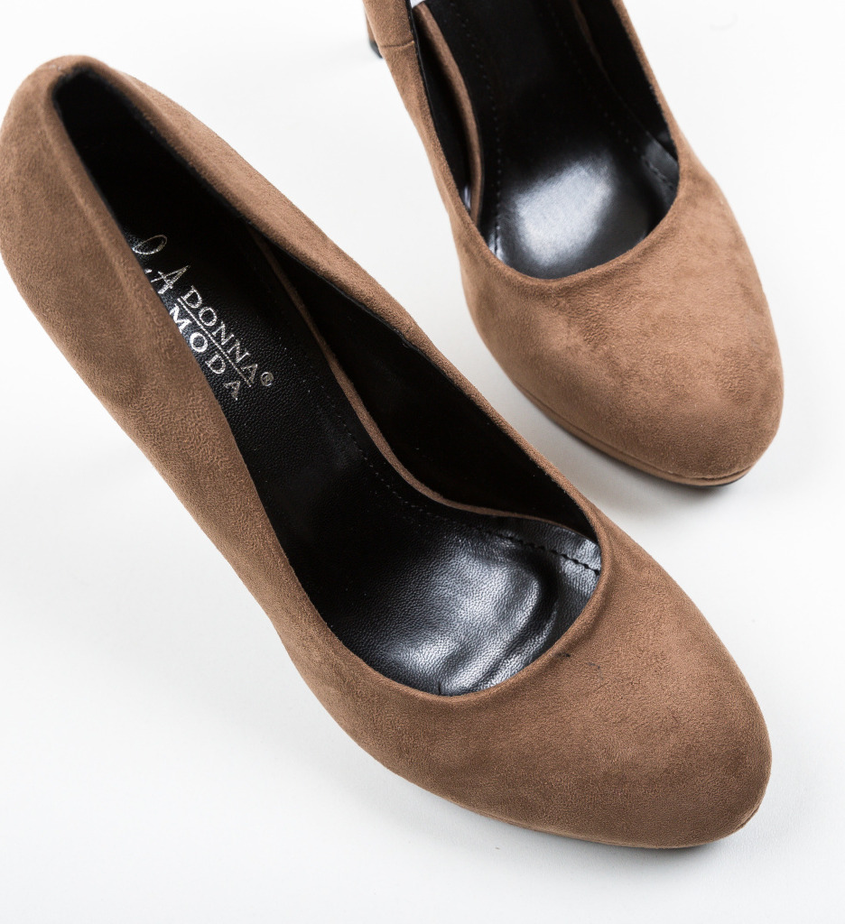 Pantofi cu Toc Zamor Maro – Eleganță și Stil - imagine 5