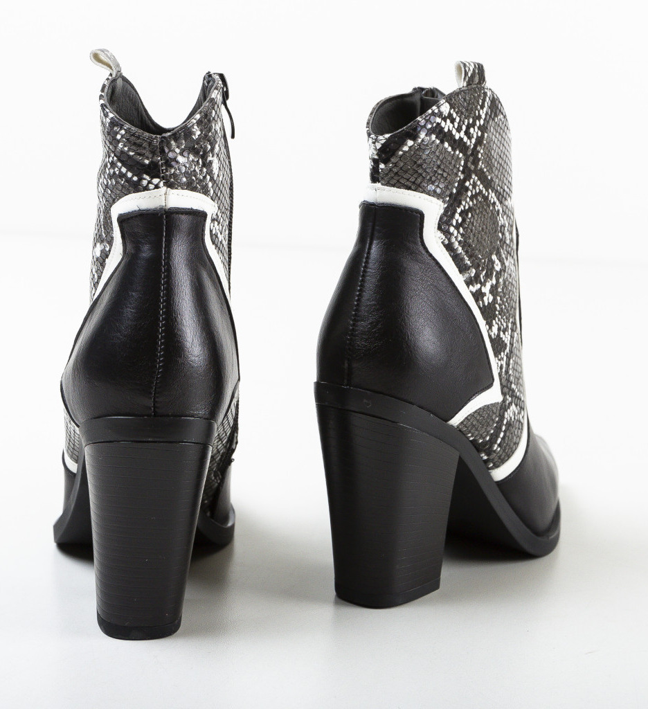 Botine Dama Eilidh Negre | Stil Versatil - imagine 6