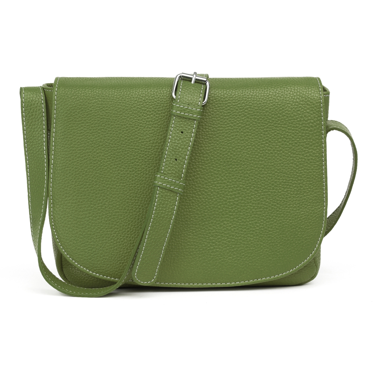 Geantă India Aida GT3857 Piele Naturală Verde