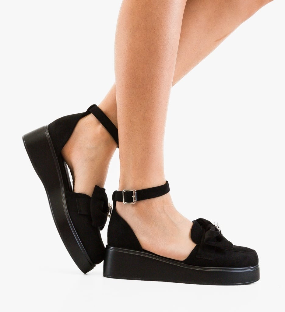 Pantofi Casual Lovly Negru - Confort & Stil Urban