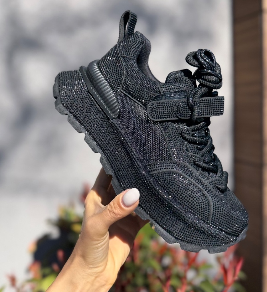 Sneakers Dama Kombat Negri - Confort și Stil Sport - imagine 3