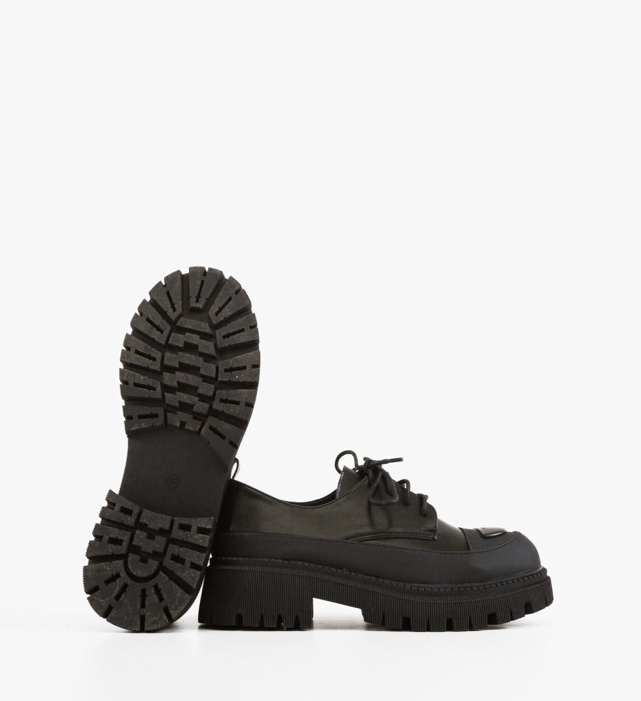 Pantofi Casual Dama Theron Negri | Confort & Stil - imagine 5
