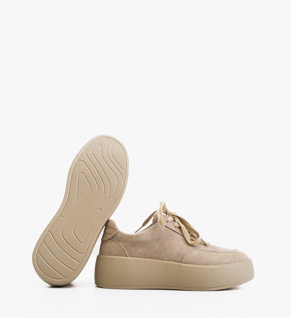 Sneakers Brittni Gri: Confort și Stil Urban - imagine 6