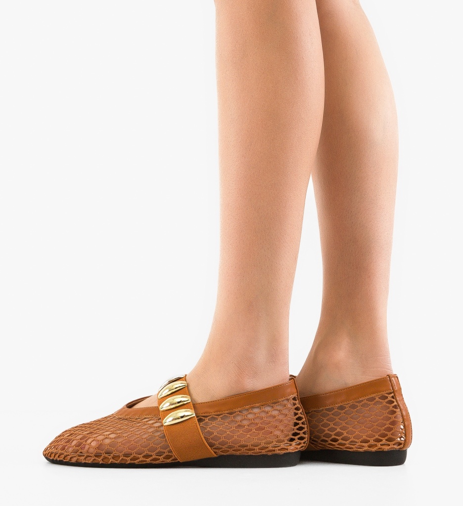 Balerini Allaro Camel | Confort și Stil Urban - imagine 3