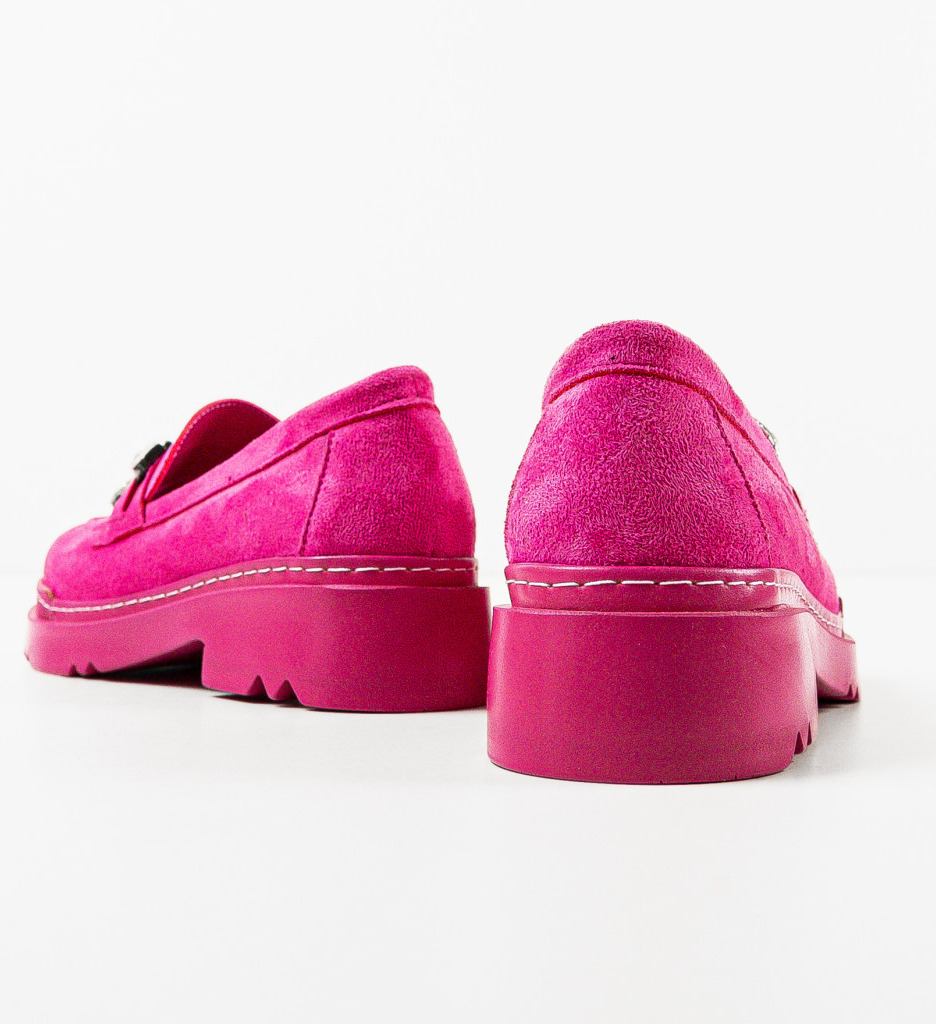 Pantofi Casual Maraya Fuchsia | Stil & Confort - imagine 7