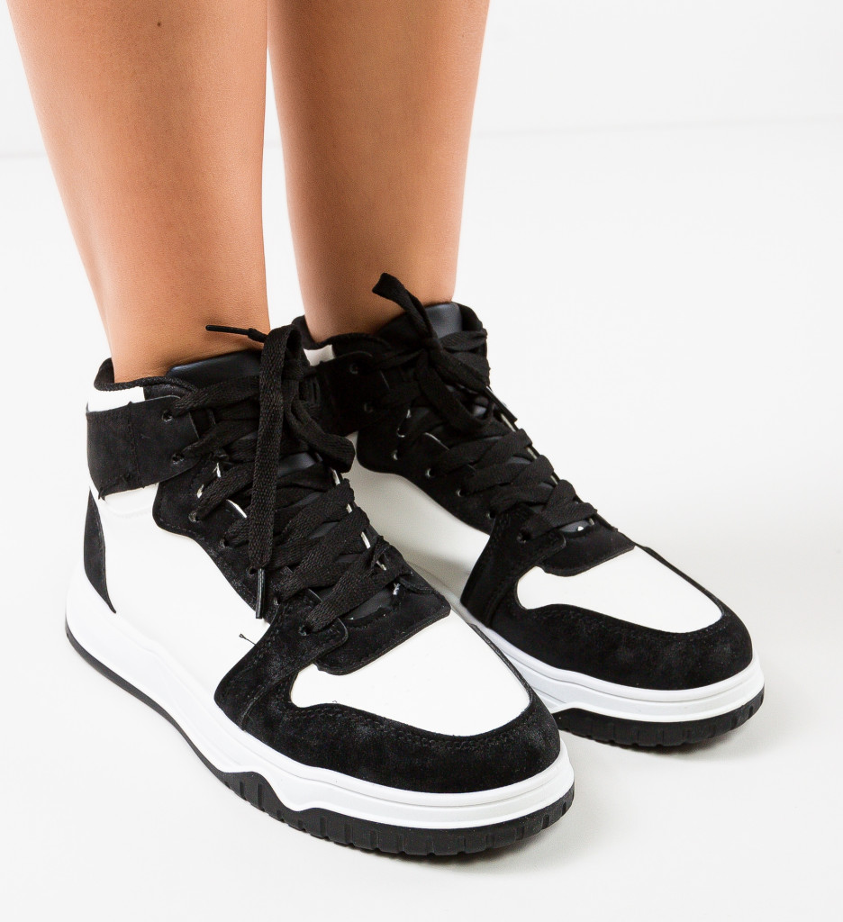 Pantofi Sport Abbey Negri - Confort & Stil - imagine 3