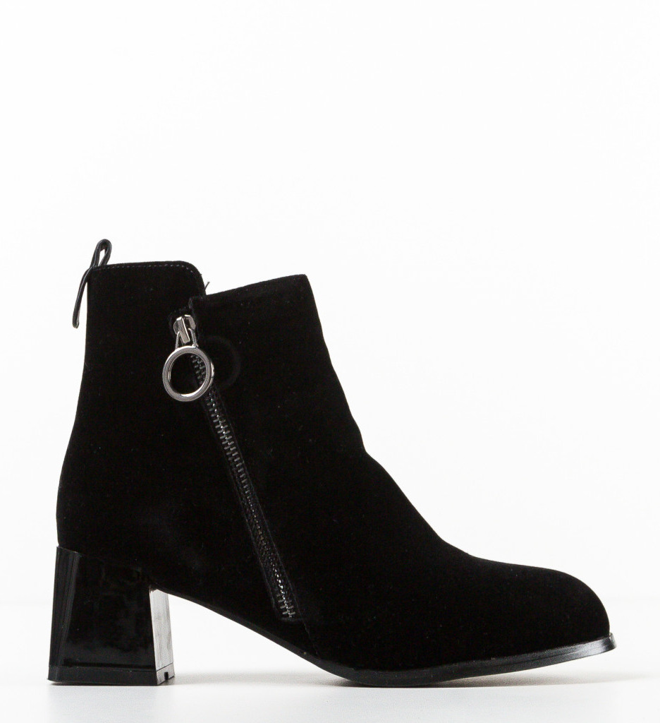 Botine Henrietta Negre | Eleganta pentru Orice Ocazie - imagine 4