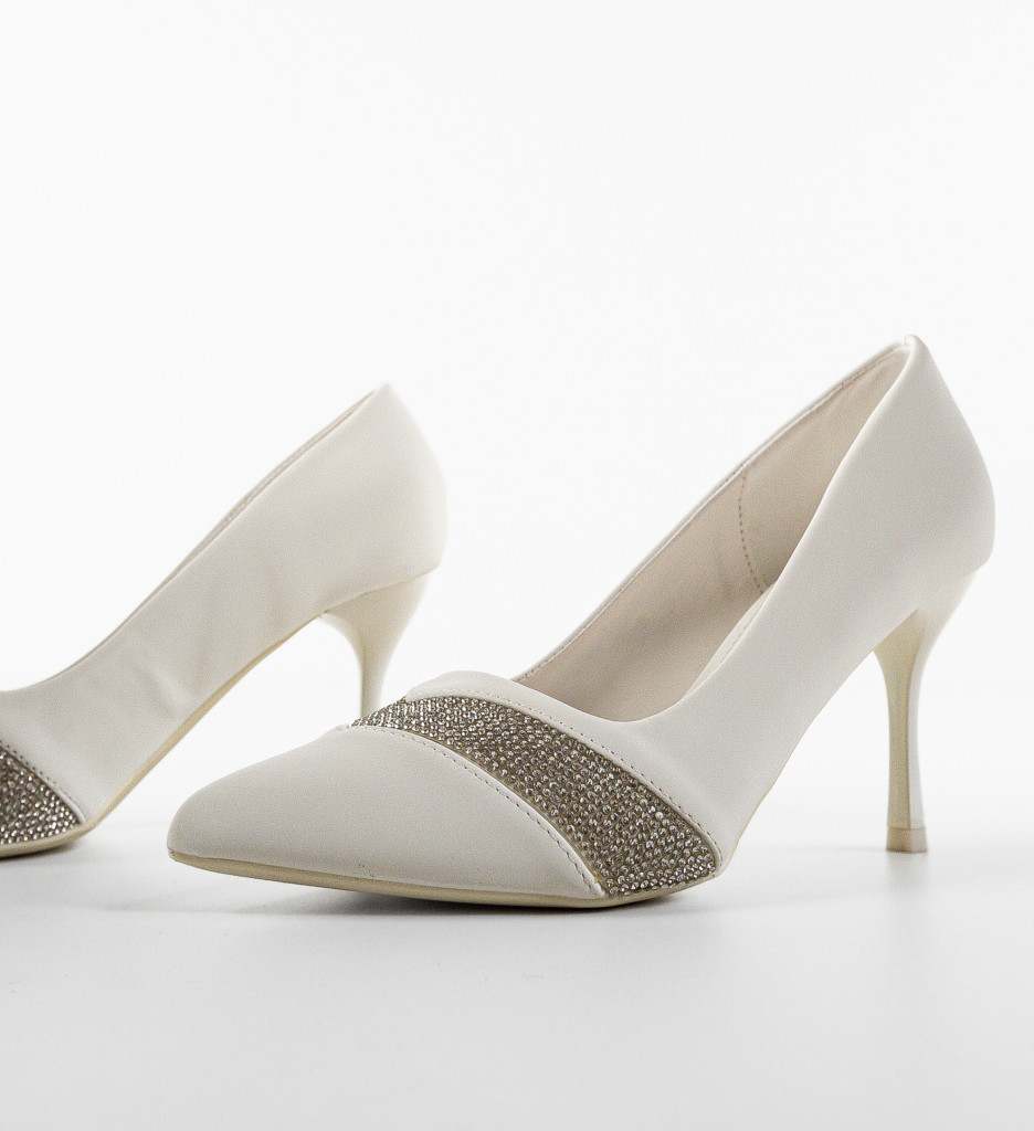 Pantofi Nataka Albi | Eleganță și Stil - imagine 7