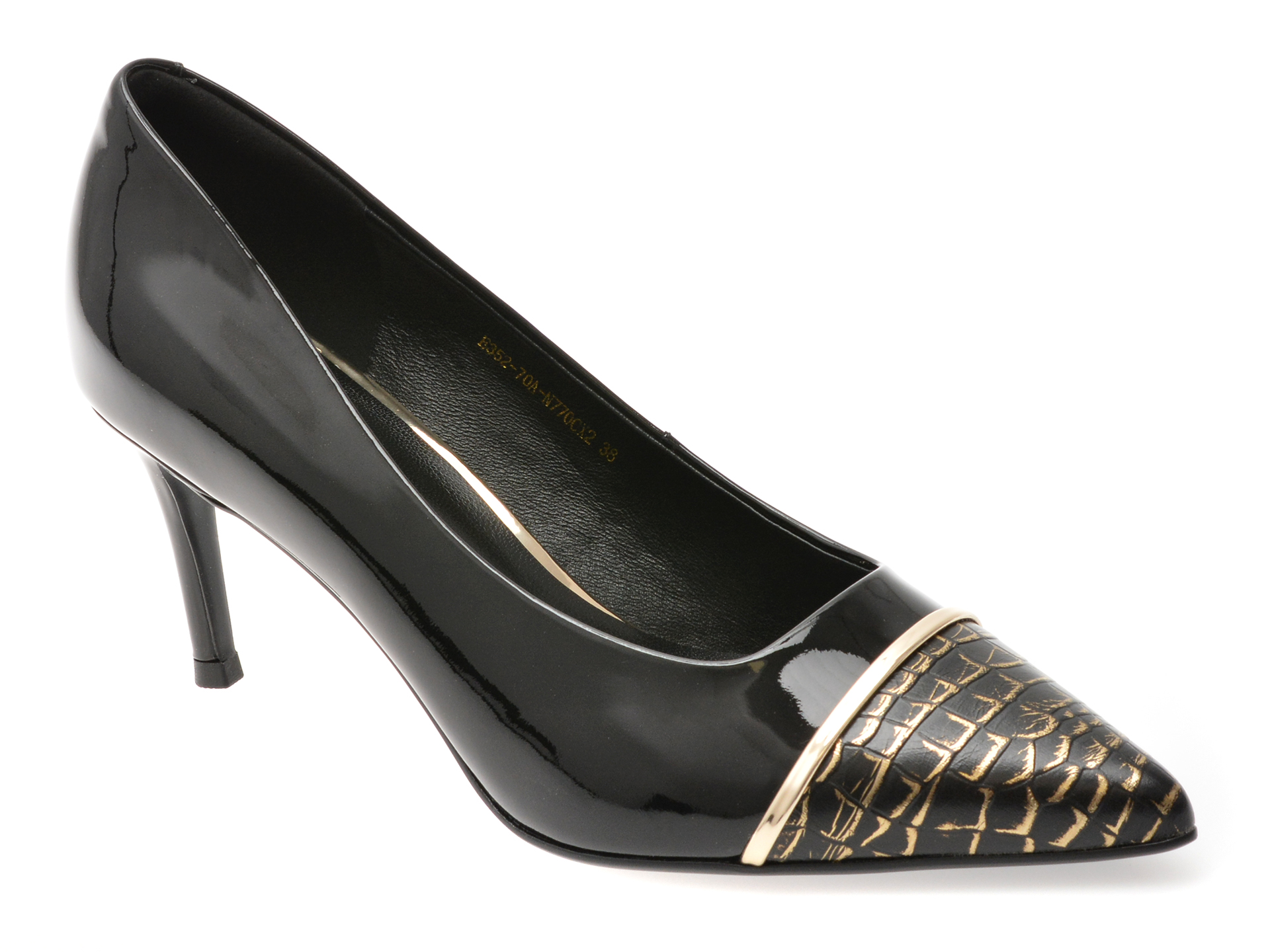 Epica Pantofi Eleganți din Piele Lacuită