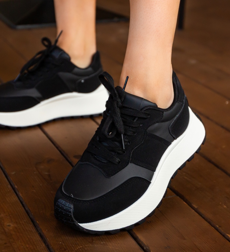 Sneakers Dama Vanha Negri - Confort și Stil Urban - imagine 5