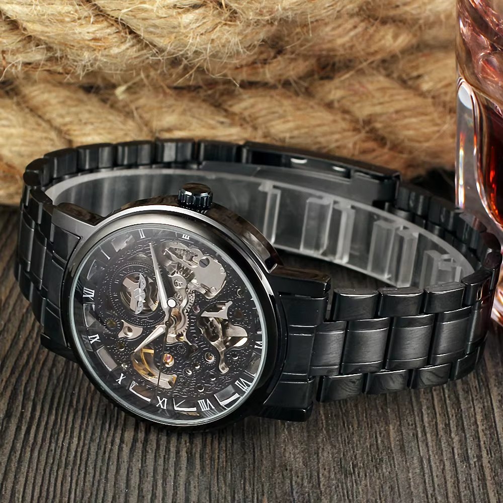 Ceas Barbatesc Winner CS1739 Automatic Negru - imagine 4
