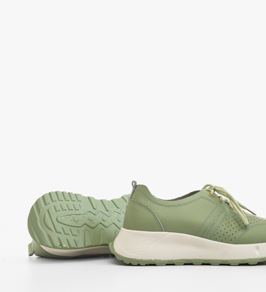Sneakers Dama Horazia Verzi | Confort și Stil - imagine 4