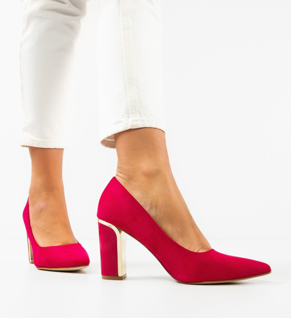 Pantofi Dama Ayers Fuchsia | Eleganță și Stil - imagine 3