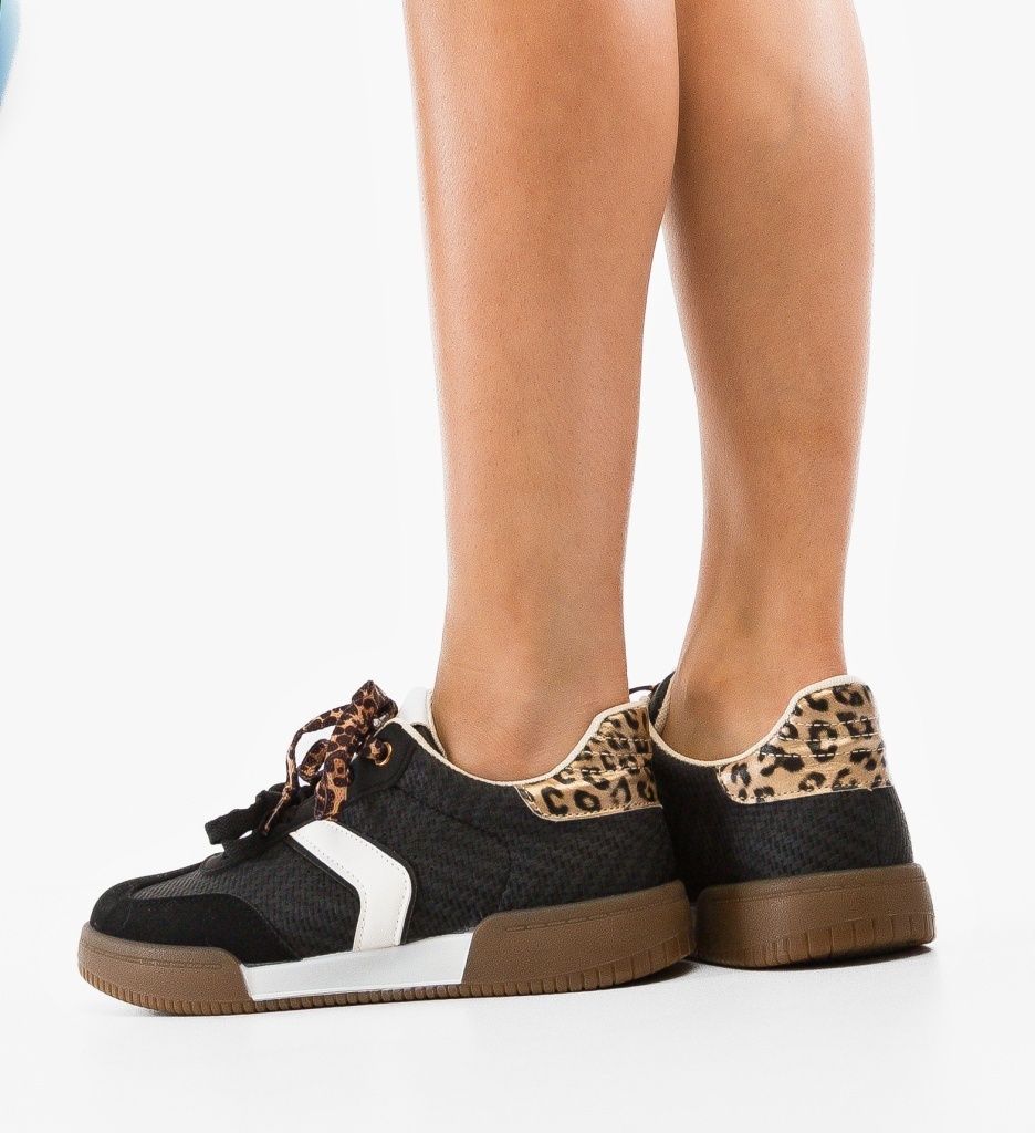 Sneakers Dama Kabber Negri | Confort Sport