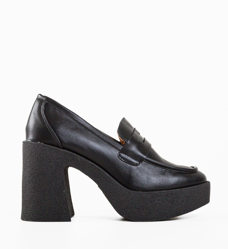 Pantofi Socheat Negri | Eleganță Garantată - imagine 4