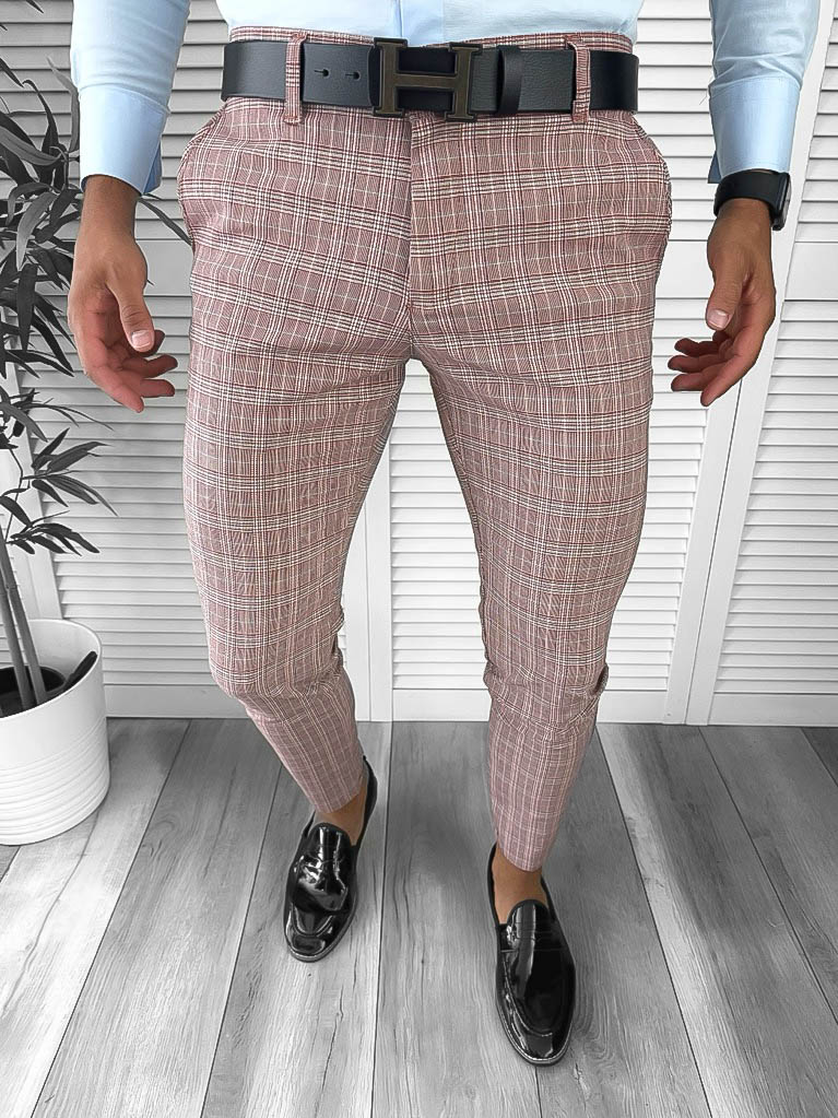 Pantaloni Barbati Eleganti Bumbac 100% Regular Fit