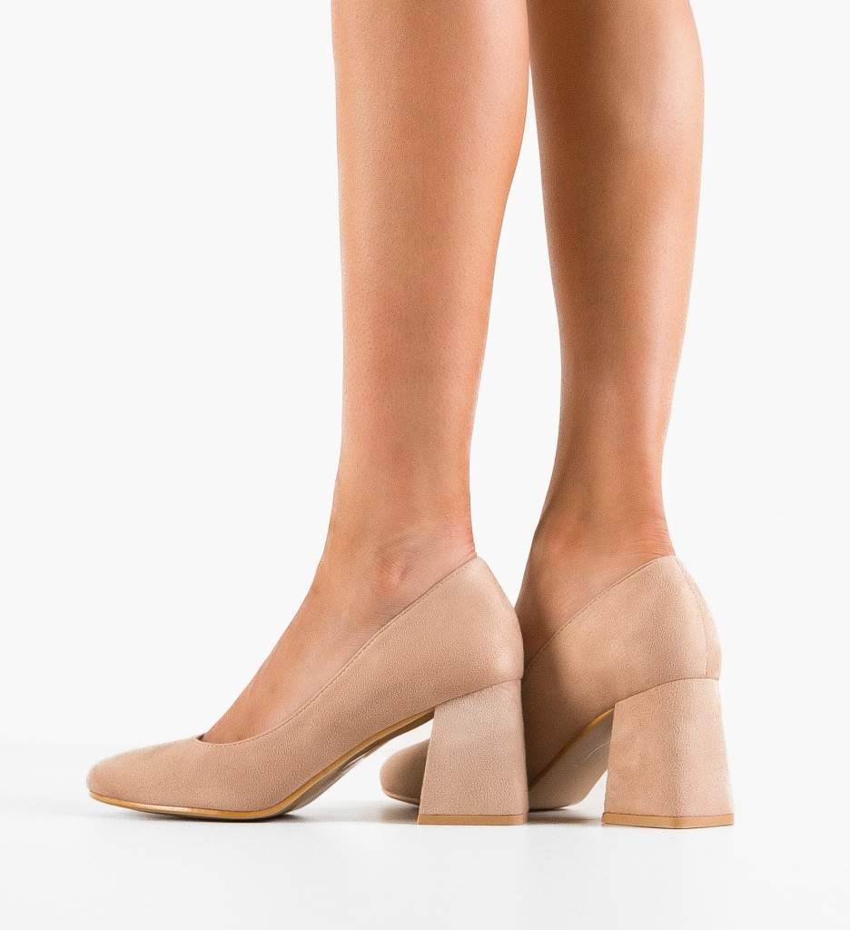 Pantofi Rabia Khaki - Eleganță și Stil - imagine 2