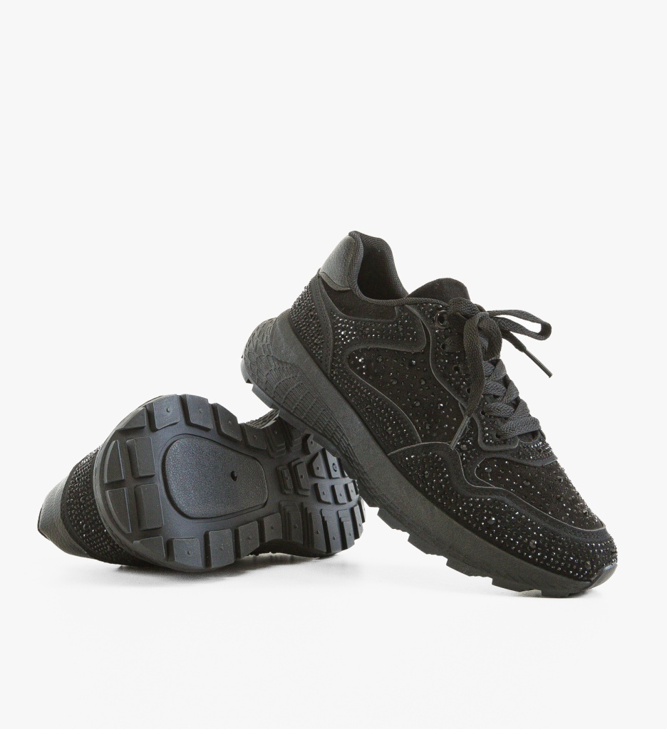 Sneakers Dama Oppy Negri | Confort & Stil Sport - imagine 2