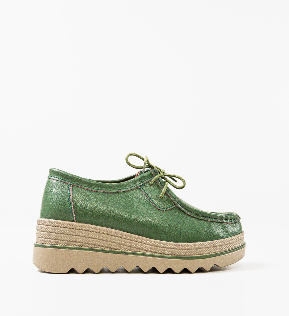 Pantofi Casual Dama Sag Verzi - Confort și Stil - imagine 4