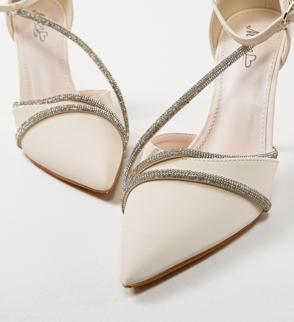 Pantofi Dama Fulber Bej | Eleganță și Stil - imagine 6