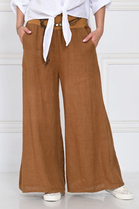 Fusta pantalon Shopika din in cu curea