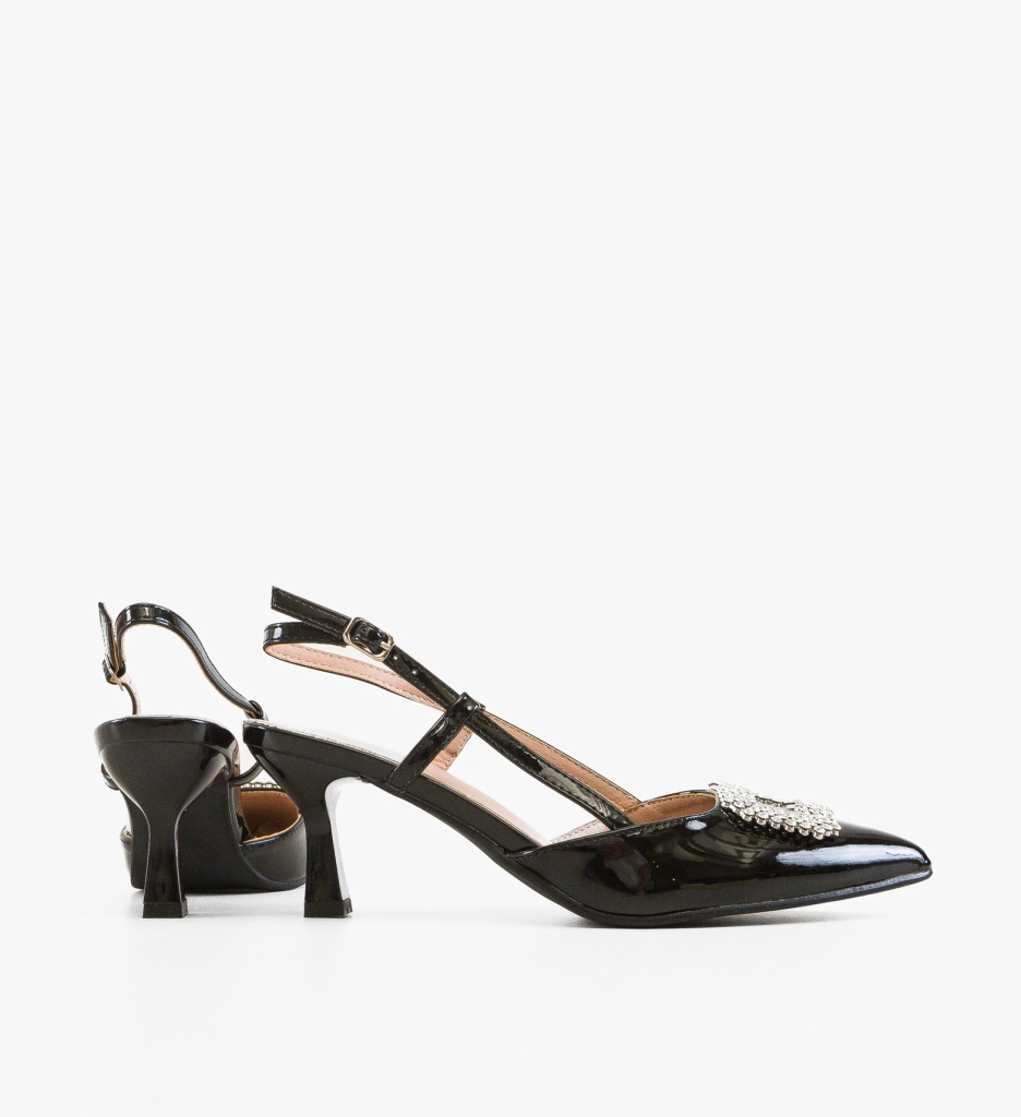 Pantofi Lorna Negri cu Toc - Eleganță Asigurată - imagine 16