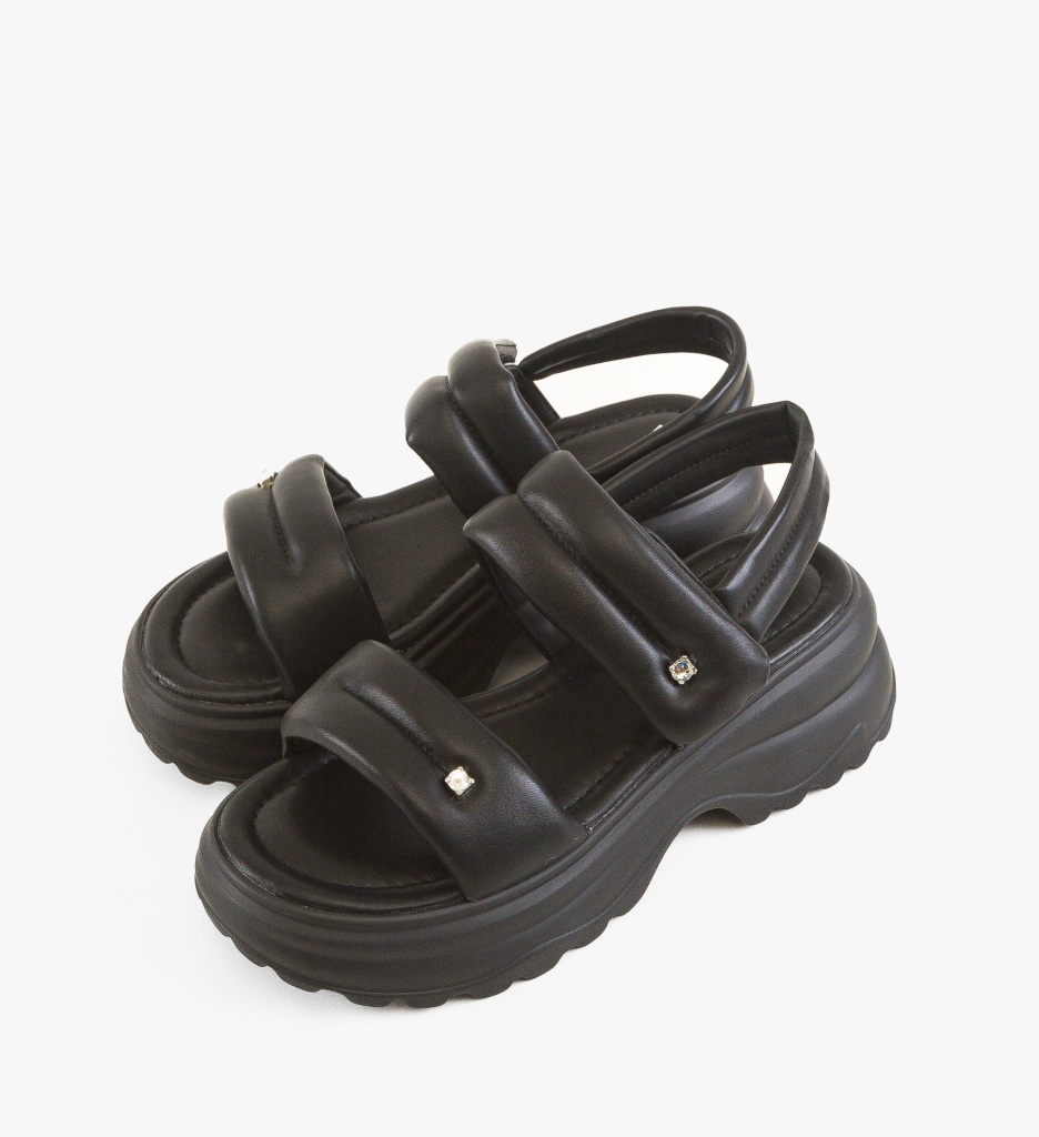 Sandale Zoya Negre | Eleganță și Confort - imagine 5
