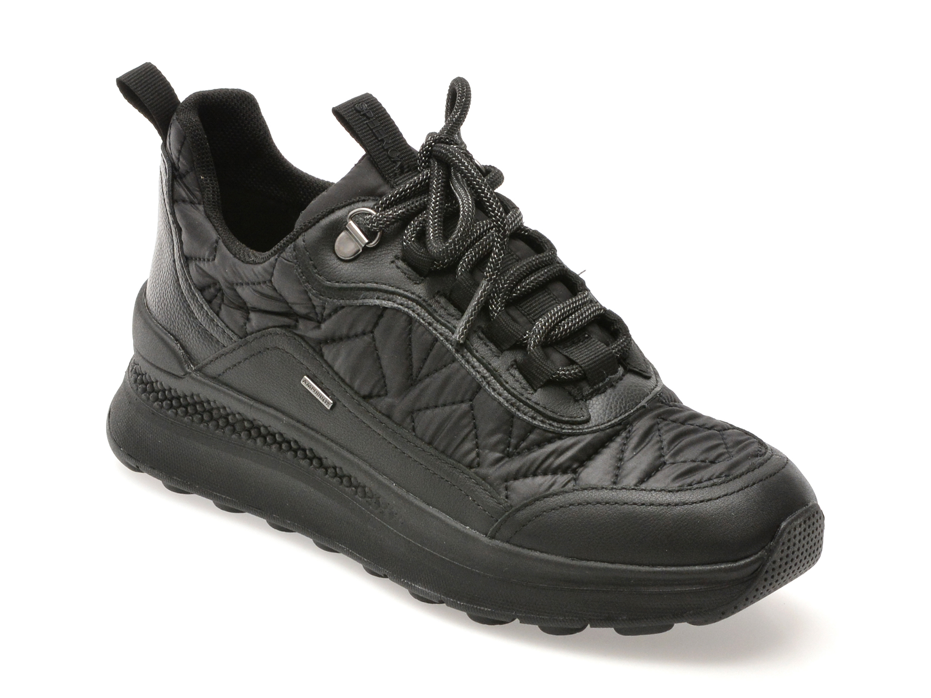 Pantofi Geox negri D46WPD - Confort respirabil
