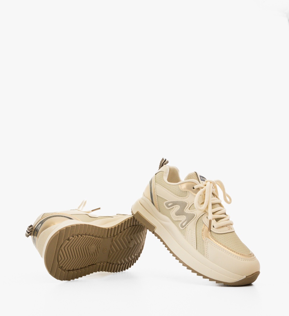 Sneakers Bello Bej - Confort și Stil Zilnic - imagine 7