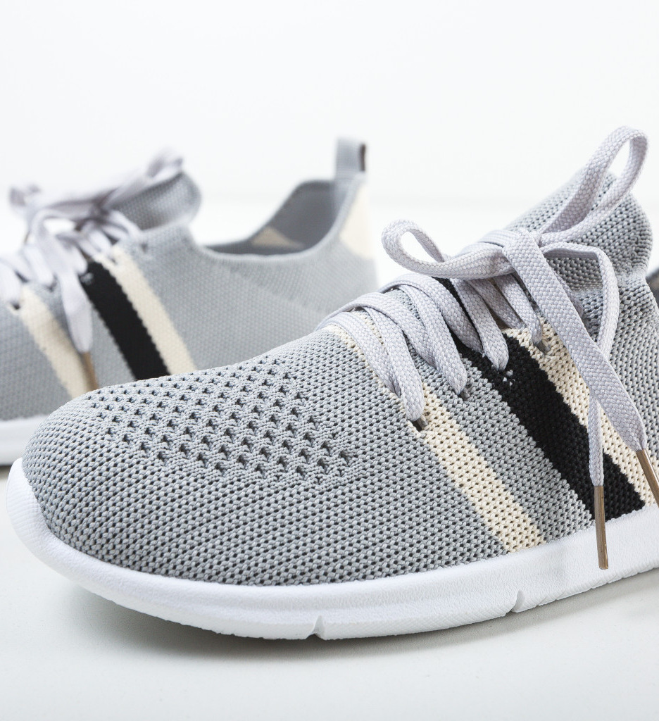 Pantofi Sport Gri Mikys - Confort Maxim - imagine 7