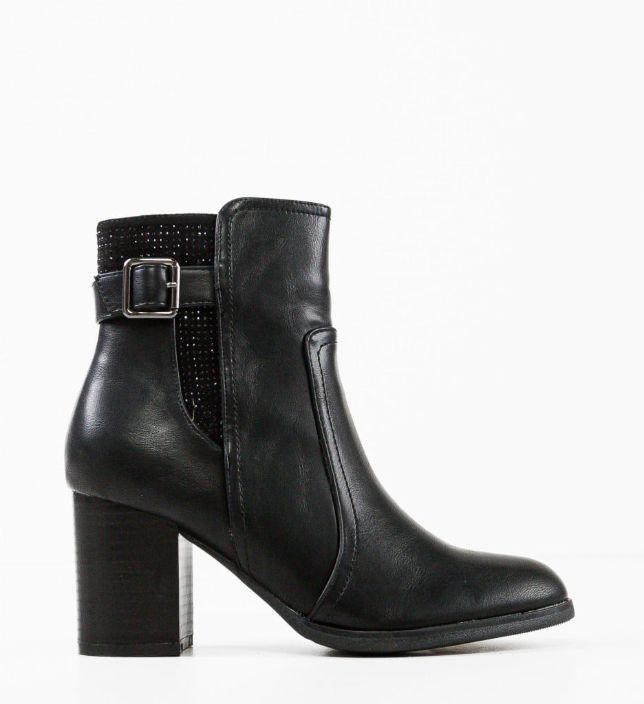 Botine Dama Kiana Negre | Eleganta si Confort - imagine 6