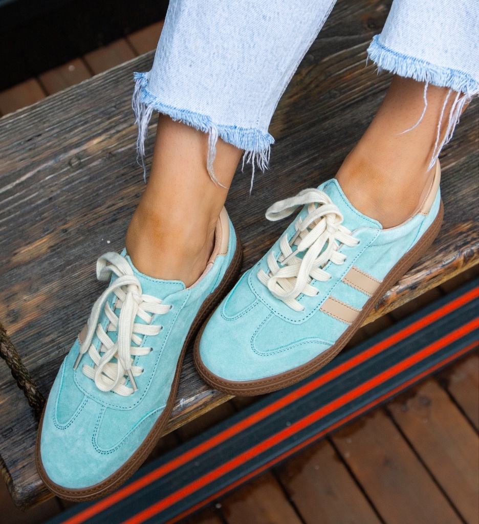 Sneakers Dama Marok Albastri | Confort și Stil Sport - imagine 4