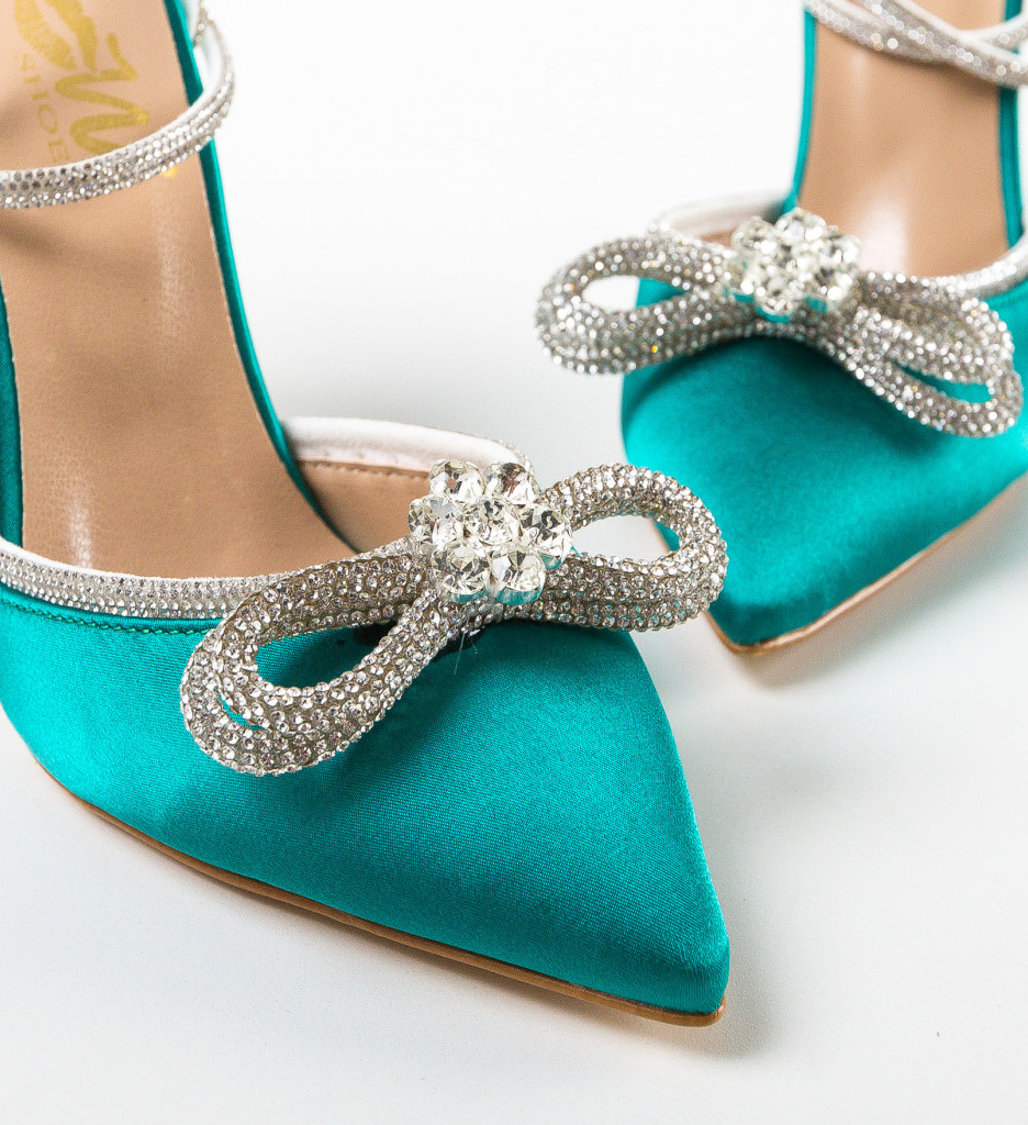 Pantofi Toc Konect Verzi | Eleganță și Confort - imagine 8