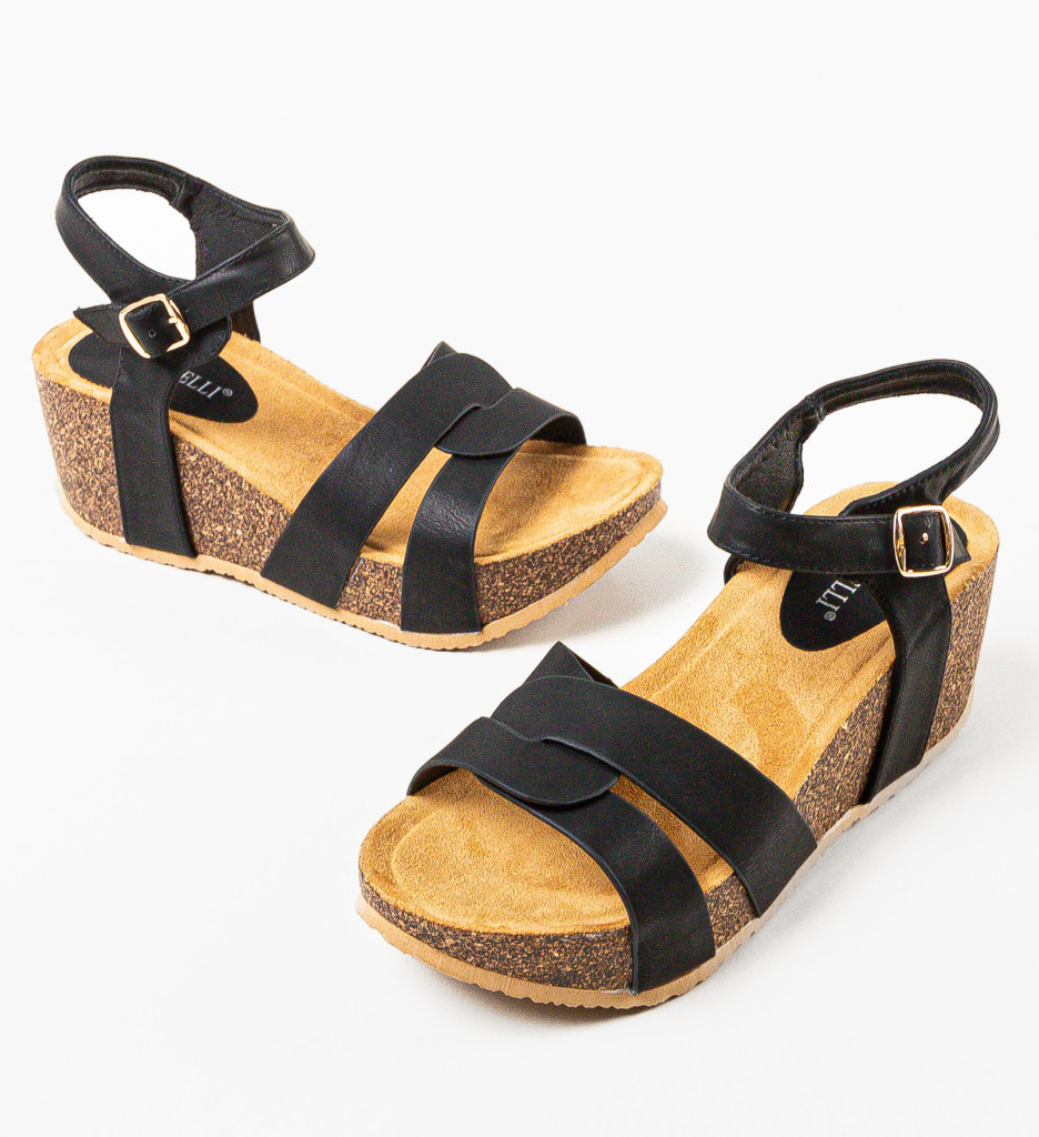 Platforme Dama Villanueva Negre - Stil si Confort - imagine 7
