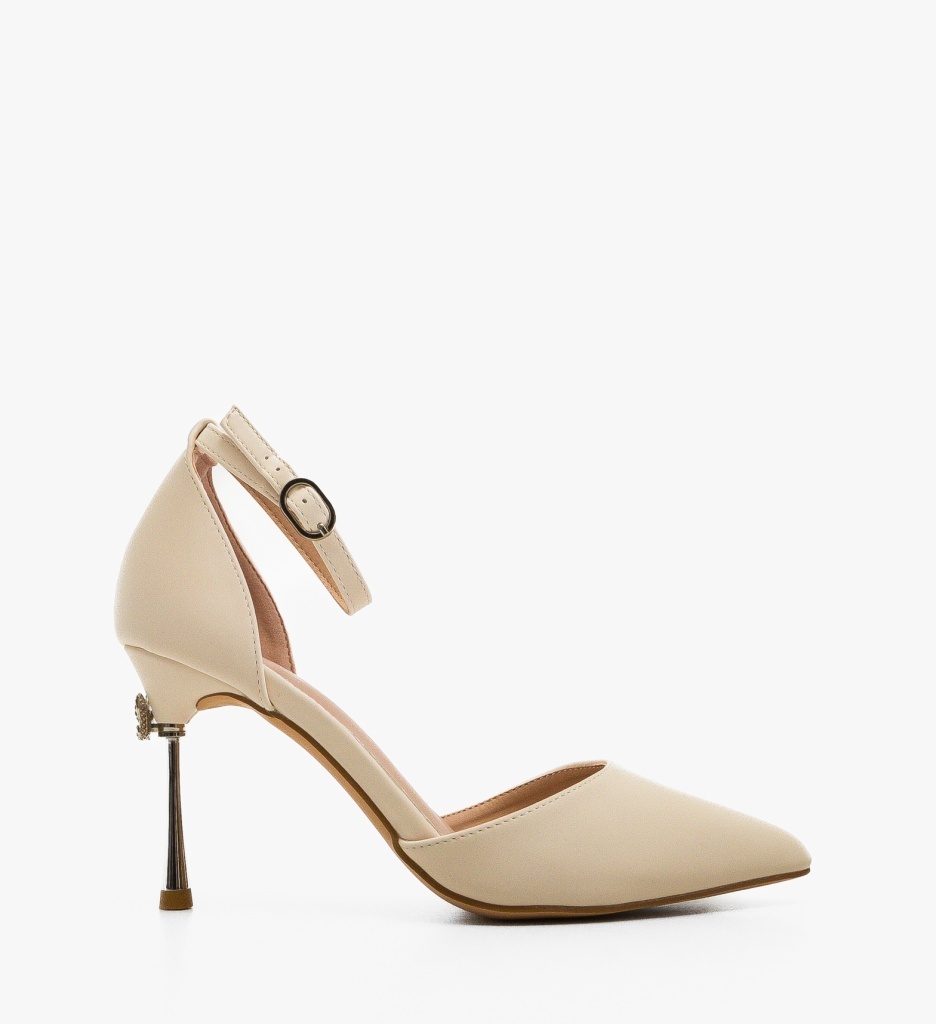 Pantofi Dama Bryan Bej Eleganți - imagine 6
