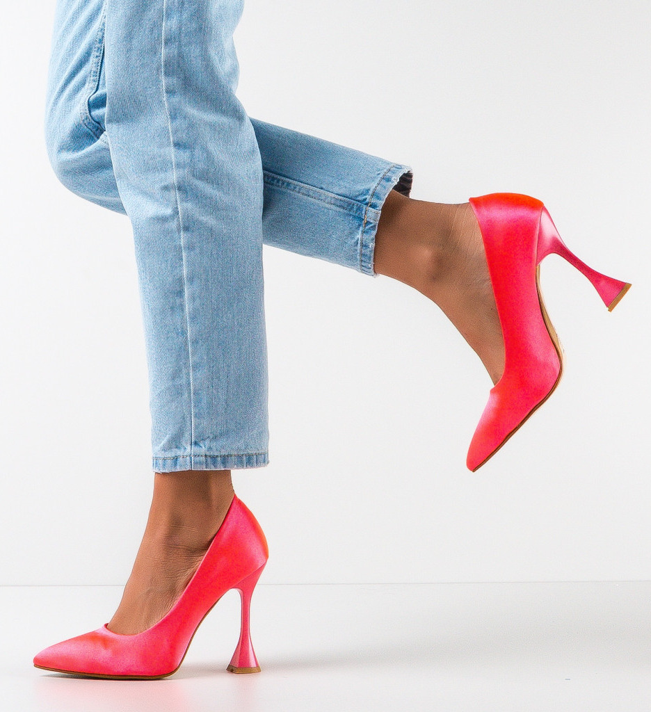 Pantofi Toc Rimo Fuchsia | Eleganță și Stil - imagine 3