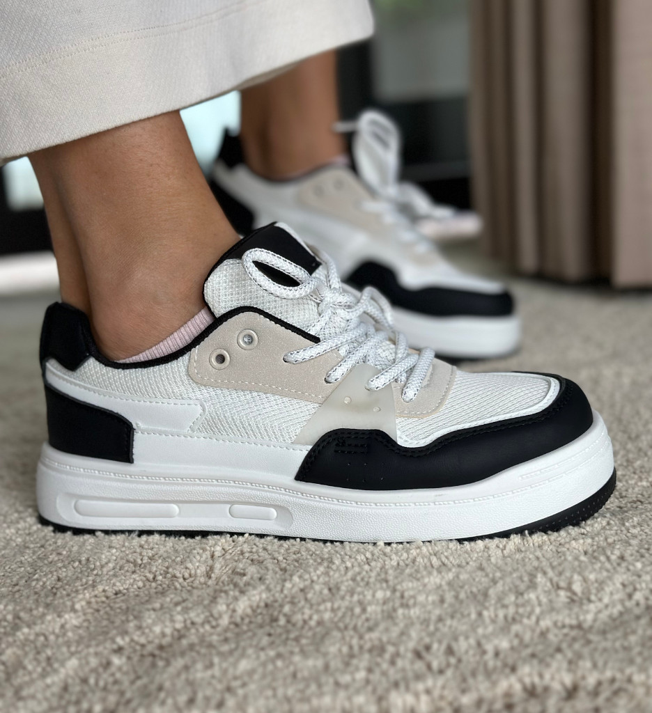 Sneakers Dama Yijun Albi | Confort și Stil - imagine 2