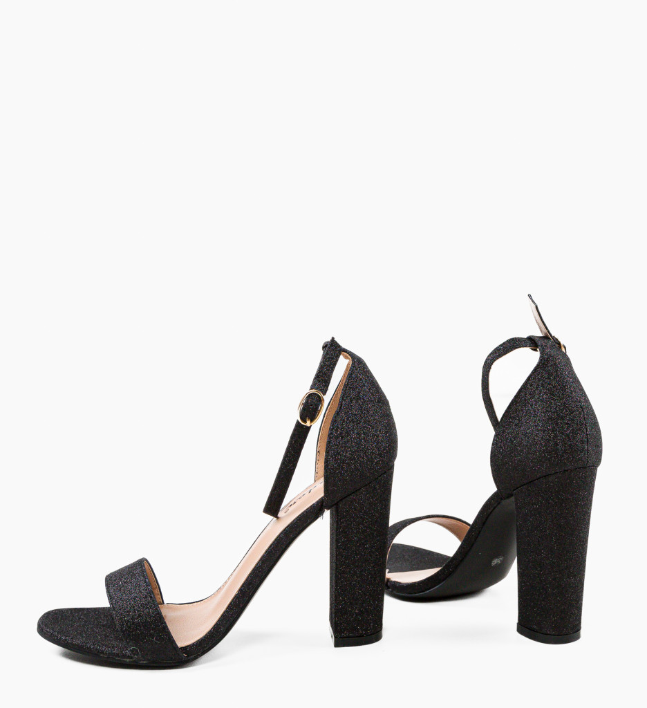 Sandale Toc Velma Negre - Eleganță și Stil - imagine 6
