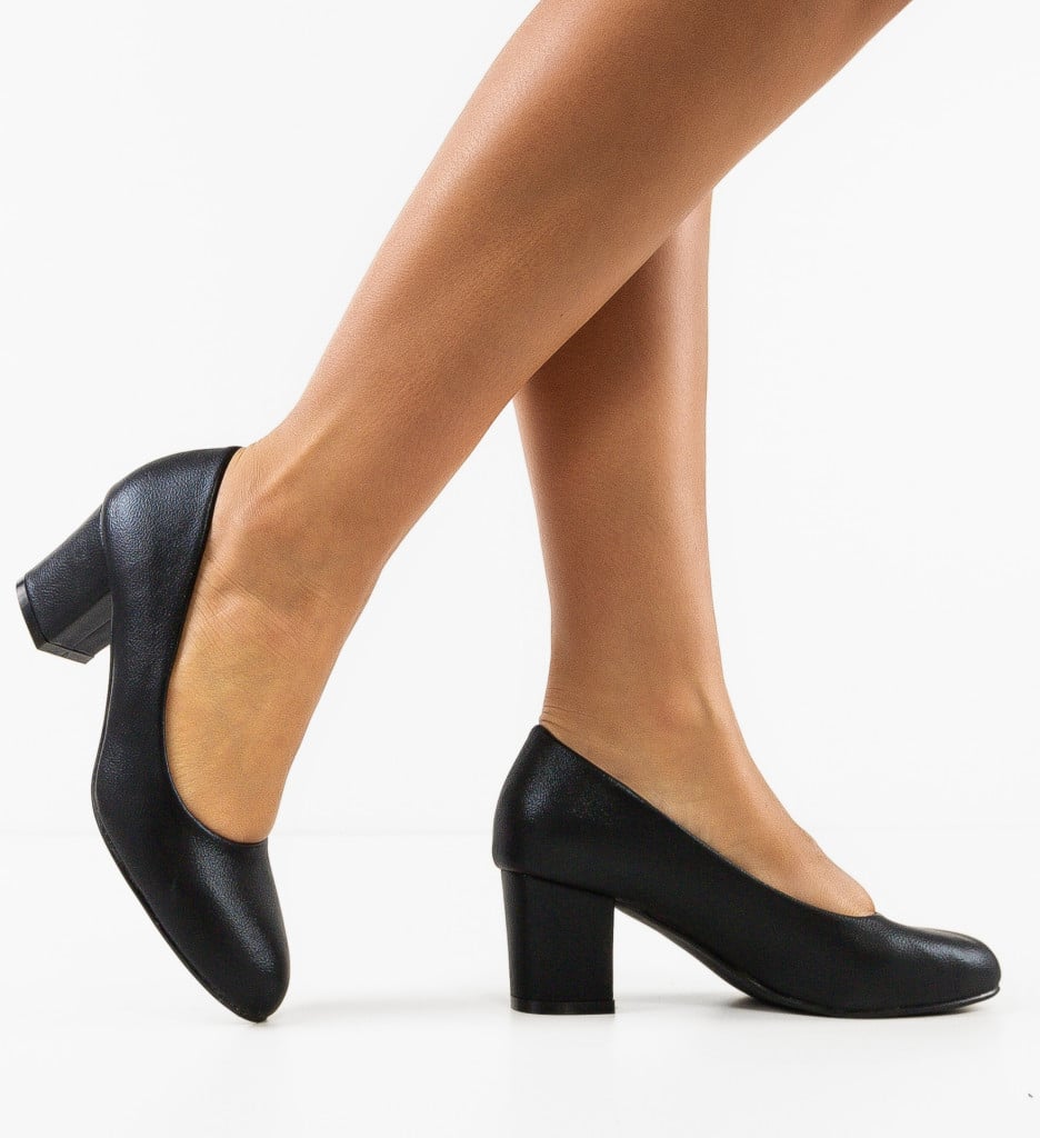 Pantofi dama Pozal Negri 2 - Eleganță la fiecare pas - imagine 8