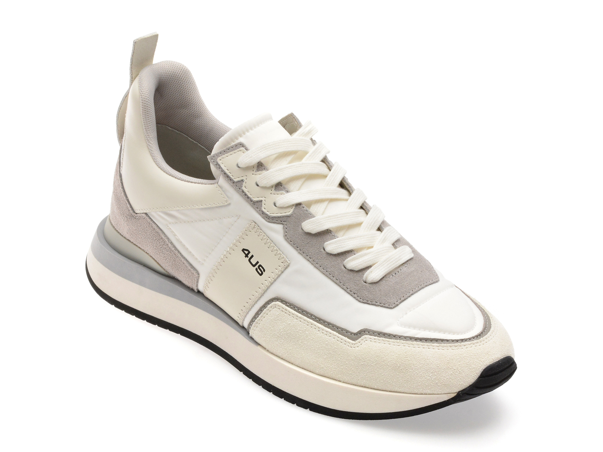 Pantofi Sport 4US SEAN 400 Albi | Stil & Confort