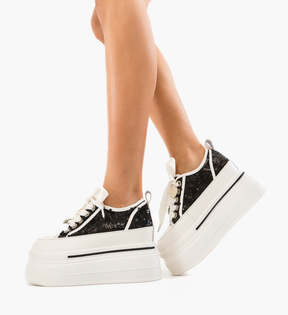 Sneakers Dama Onba Negri | Stil Urban, Confort Maxim