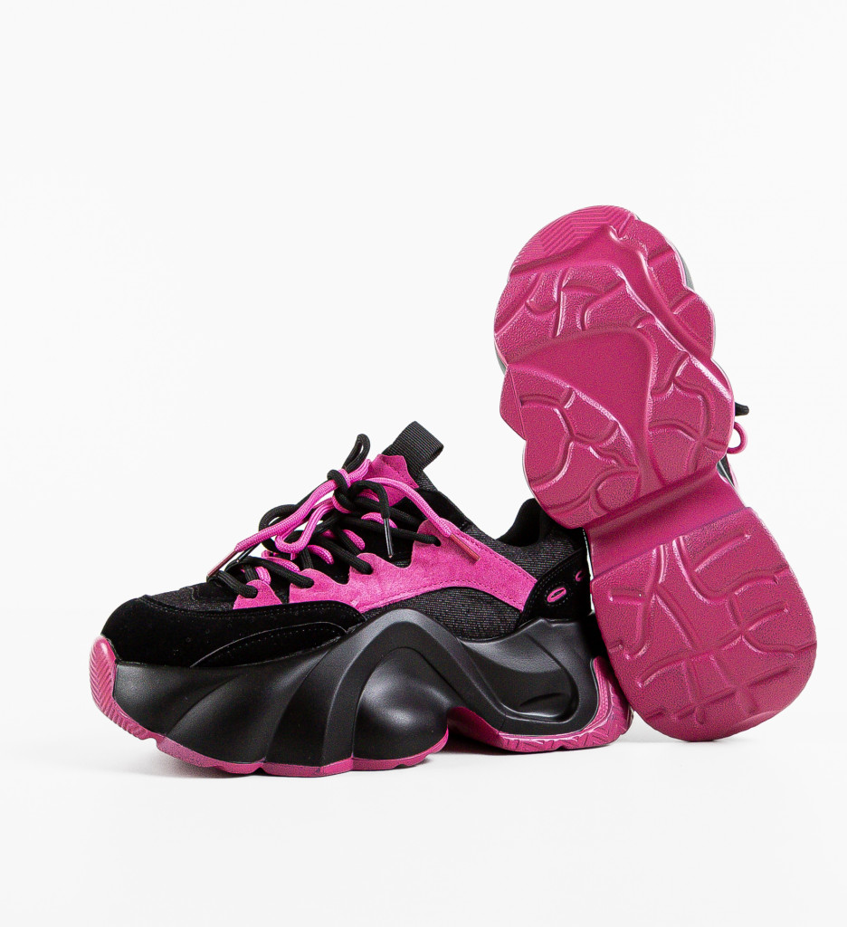 Sneakers Babina Negri | Confort și Stil Urban - imagine 10